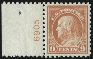 Sale 914, Lot 1684, 1912-23 Issues (Scott 459 to 480)