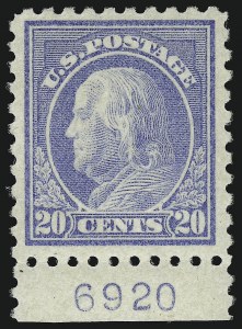 Sale 914, Lot 1697, 1912-23 Issues (Scott 459 to 480)
