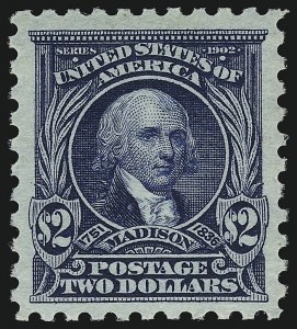 Sale 914, Lot 1705, 1912-23 Issues (Scott 459 to 480), $2.00 Dark Blue (479) Sale 914, Lot 1705, 1912-23 Issues (Scott 459 to 480)