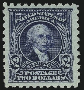 Sale 914, Lot 1706, 1912-23 Issues (Scott 459 to 480), $2.00 Dark Blue (479) Sale 914, Lot 1706, 1912-23 Issues (Scott 459 to 480)