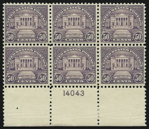 Sale 914, Lot 1849, 1922-29 and Later Issues (Scott 551 to 599A)