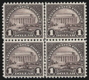 Sale 914, Lot 1851, 1922-29 and Later Issues (Scott 551 to 599A)