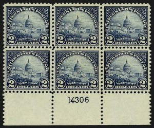Sale 914, Lot 1856, 1922-29 and Later Issues (Scott 551 to 599A)