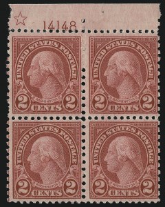 Sale 914, Lot 1867, 1922-29 and Later Issues (Scott 551 to 599A)