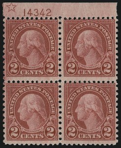 Sale 914, Lot 1868, 1922-29 and Later Issues (Scott 551 to 599A)