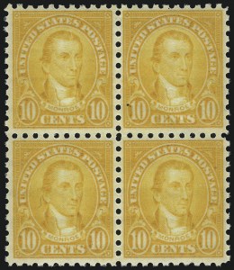 Sale 914, Lot 1870, 1922-29 and Later Issues (Scott 551 to 599A)