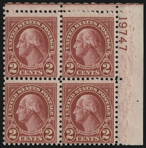 Sale 914, Lot 1917, 1922-29 and Later Issues (Scott 617 to 834)