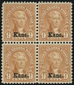 Sale 914, Lot 1925, 1922-29 and Later Issues (Scott 617 to 834)