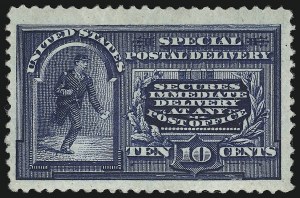 Sale 914, Lot 1994, Special Delivery and Registration