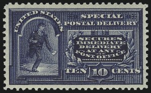 Sale 914, Lot 1996, Special Delivery and Registration