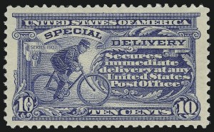 Sale 914, Lot 1998, Special Delivery and Registration