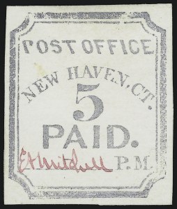 Sale 914, Lot 2, Postmasters