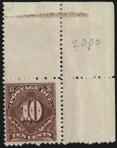 Sale 914, Lot 2076, Postage Due