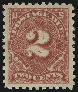 Sale 914, Lot 2109, Postage Due