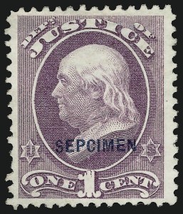 Sale 914, Lot 2250, Official Specimens