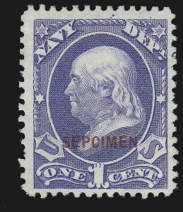 Sale 914, Lot 2254, Official Specimens