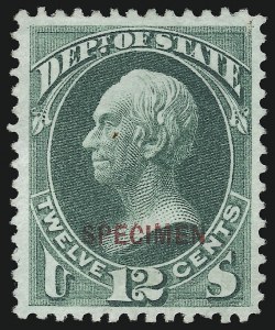 Sale 914, Lot 2277, Official Specimens