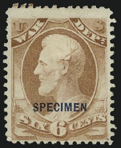 Sale 914, Lot 2293, Official Specimens