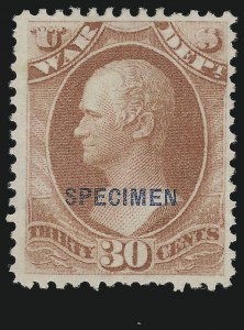 Sale 914, Lot 2299, Official Specimens
