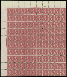 Sale 914, Lot 2537, Sheets and Large Multiples