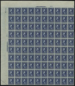 Sale 914, Lot 2544, Sheets and Large Multiples