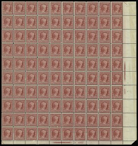 Sale 914, Lot 2545, Sheets and Large Multiples