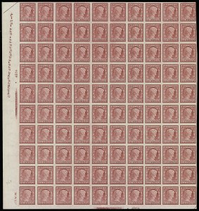Sale 914, Lot 2546, Sheets and Large Multiples