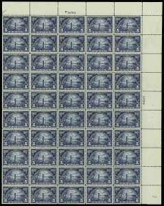 Sale 914, Lot 2595, Sheets and Large Multiples