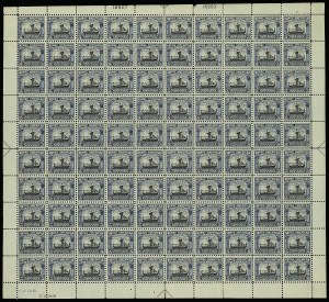 Sale 914, Lot 2598, Sheets and Large Multiples