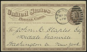 Sale 914, Lot 2991, Postal Cards