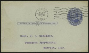 Sale 914, Lot 3006, Postal Cards