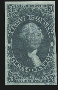 Sale 914, Lot 3053, Revenues