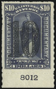 Sale 914, Lot 3092, Revenues