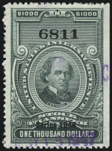 Sale 914, Lot 3114, Revenues