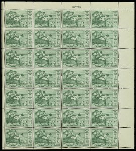 Sale 914, Lot 3188, Hunting Permit Panes