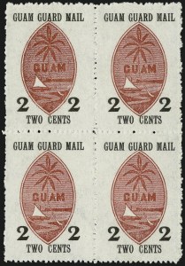 Sale 914, Lot 3207, Guam