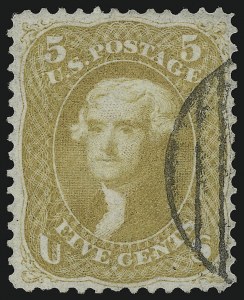 Sale 914, Lot 370, 1861-66 Issue