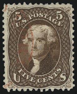 Sale 914, Lot 441, 1861-66 Issue