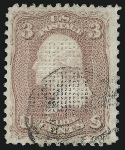 Sale 914, Lot 458, 1867-68 Grilled Issue