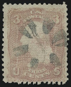 Sale 914, Lot 459, 1867-68 Grilled Issue