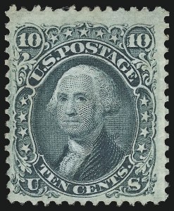 Sale 914, Lot 482, 1867-68 Grilled Issue