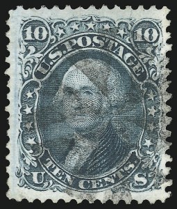 Sale 914, Lot 484, 1867-68 Grilled Issue