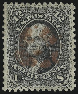 Sale 914, Lot 492, 1867-68 Grilled Issue