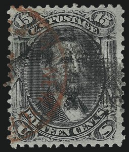 Sale 914, Lot 495, 1867-68 Grilled Issue