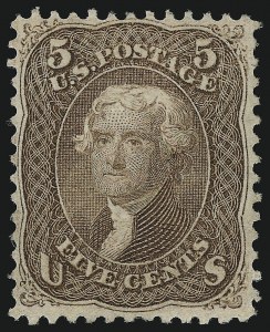 Sale 914, Lot 511, 1867-68 Grilled Issue