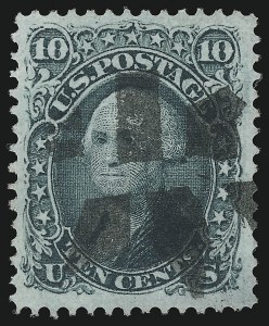 Sale 914, Lot 517, 1867-68 Grilled Issue