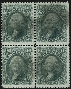 Sale 914, Lot 520, 1867-68 Grilled Issue