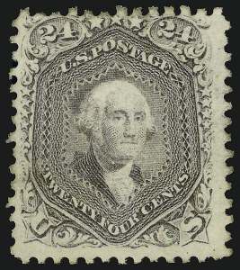 Sale 914, Lot 528, 1867-68 Grilled Issue