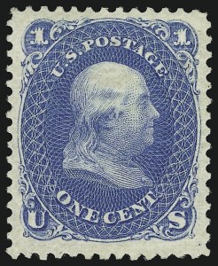 Sale 914, Lot 539, 1875 Re-Issue of 1861-66 Issue
