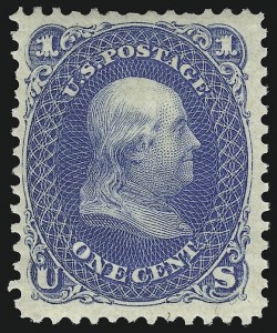 Sale 914, Lot 541, 1875 Re-Issue of 1861-66 Issue